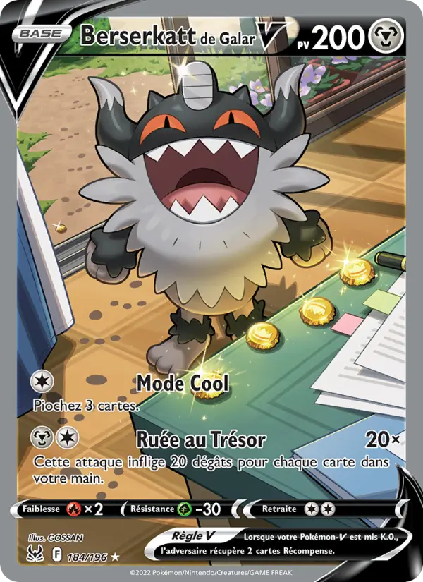 Berserkatt de Galar V #184 — Origine Perdue