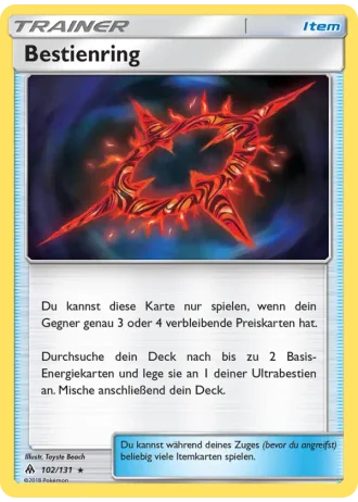 Bestienring #102/131 — Grauen Der Lichtfinsternis