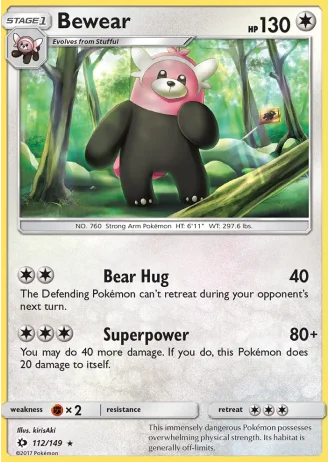 Bewear #112 — Sun & Moon