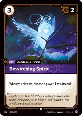 Bewitching Spirit #121/219 — Unleashed