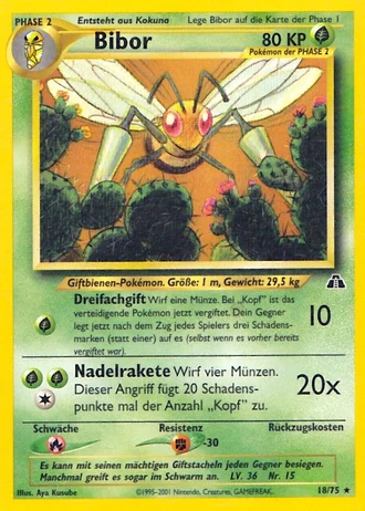 Bibor (1. Edition) #18/75 — Neo Entdeckung (1. Edition)