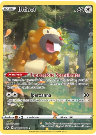 Bidoof GG29/70 — Galleria di Galar (Zenit Regale)
