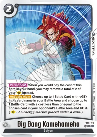 Big Bang Kamehameha  FB09-120 — Dual Evolution (FB09)