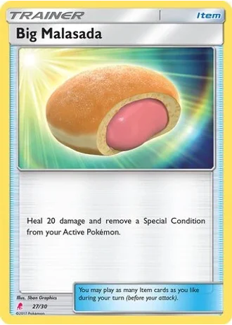 Big Malasada #27/30 — SM trainer Kit (Lycanroc)