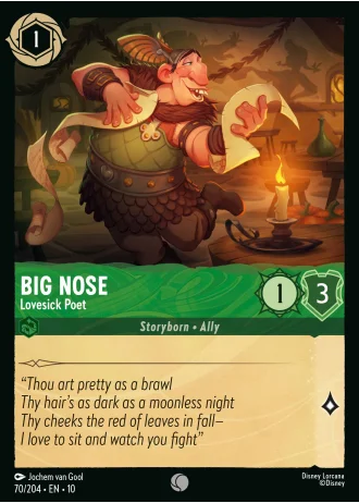 Big Nose - Lovesick Poet #70/204 — Whispers in the Well