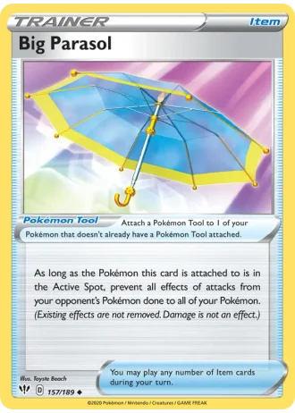 Big Parasol #157/189 — Darkness Ablaze