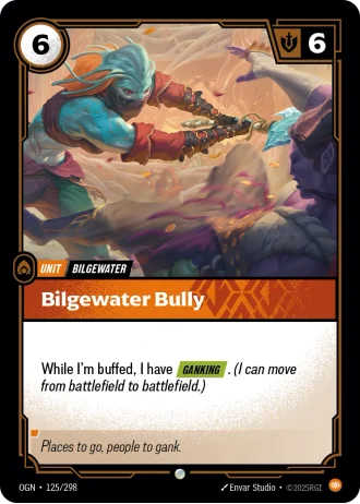 Bilgewater Bully #125/298 — Origins
