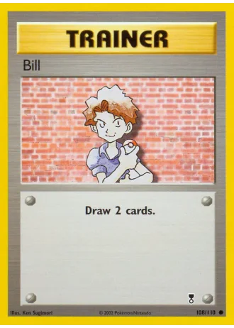 Bill #108/110 — Legendary Collection