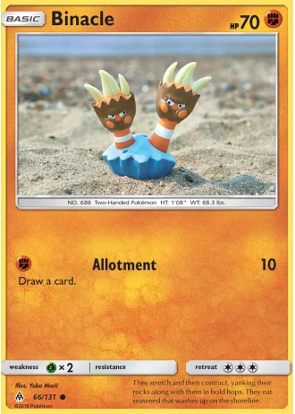 Binacle #66/131 — Forbidden Light