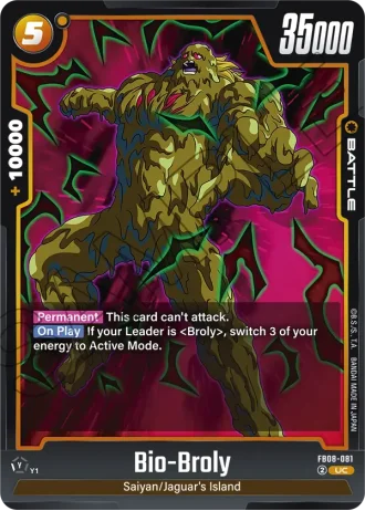 Bio-Broly FB08-081 — Saiyan's Pride (FB08)