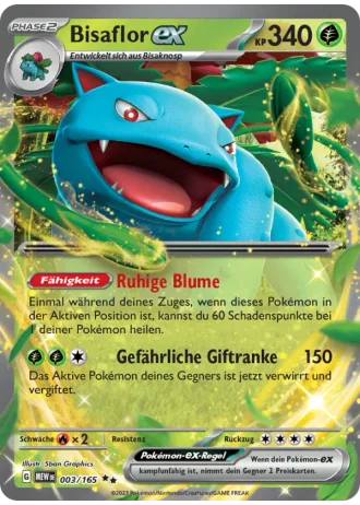 Bisaflor ex #003/165 — 151