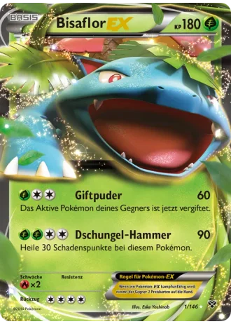 Bisaflor EX #1/146 — XY