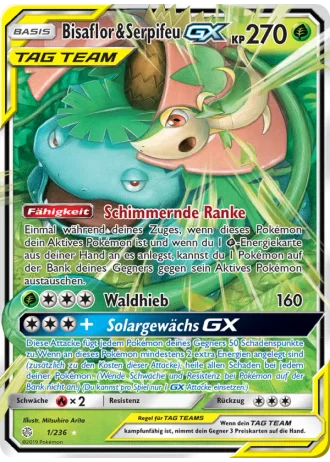 Bisaflor & Serpifeu GX #1 — Welten im Wandel