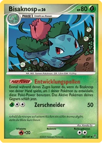 Bisaknosp #62/147 — Ultimative Sieger