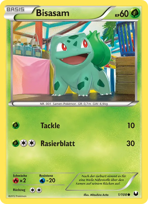 Bisasam #1 — Erforscher der Finsternis