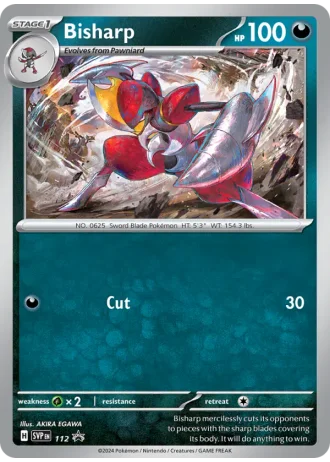 Bisharp #112 — Scarlet & Violet Promos
