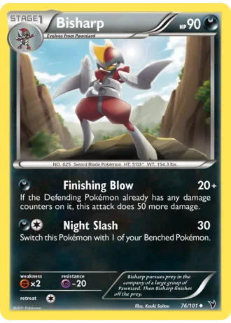 Bisharp #76/101 — Noble Victories