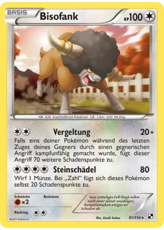 Bisofank #91/114 — Schwarz & Weiß