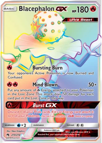 Blacephalon GX #219/214 — Lost Thunder