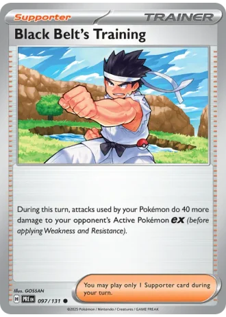 Black Belt's Training #097/131 — Prismatic Evolutions