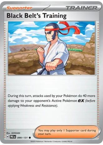 Black Belt's Training #099/131 — Prismatic Evolutions