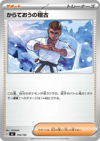 Black Belt's Training #704/742 — Start Deck 100 Battle Collection