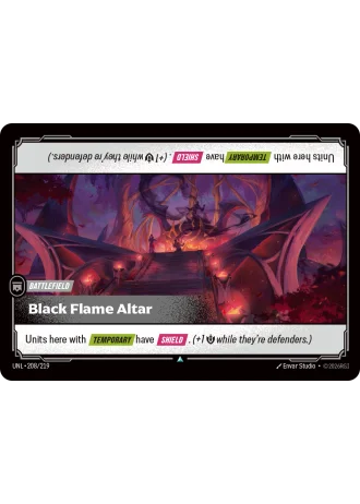 Black Flame Altar #208/219 — Unleashed