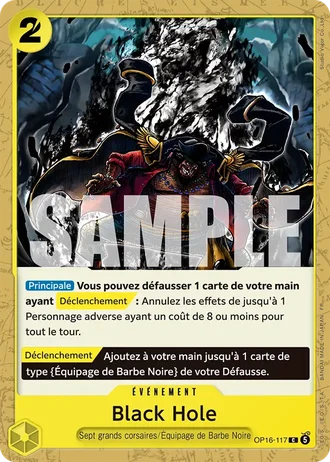 Black Hole (OP16-117) — L'Heure de la Bataille Décisive (OP16)