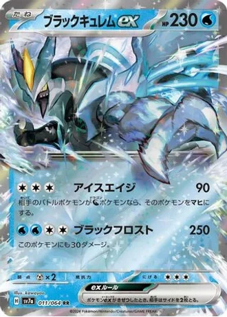 Black Kyurem ex #11/64 — Paradise Dragona
