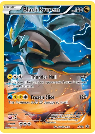 Black Kyurem XY80 — XY Promos