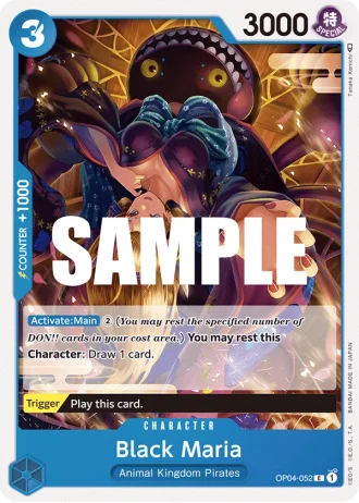 Black Maria (OP04-052) — Kingdoms of Intrigue (OP04)