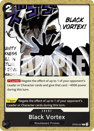 Black Vortex (OP09-097) — Emperors in the New World (OP09)