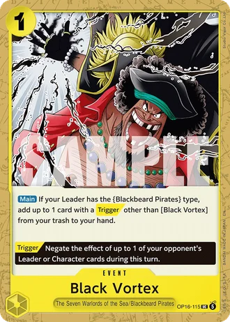 Black Vortex (OP16-115) — The Time of Battle (OP16)