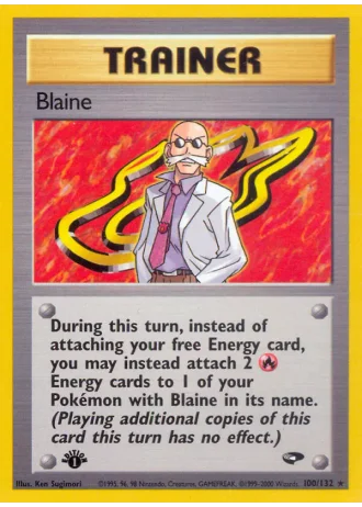 Blaine #100/132 — Gym Challenge