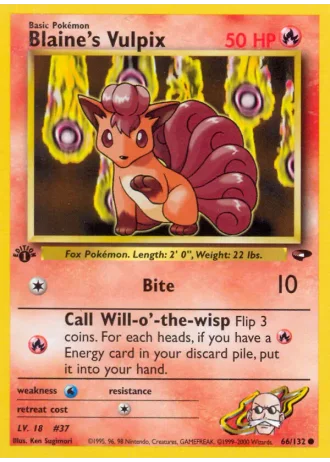 Blaine's Vulpix #66 — Gym Challenge