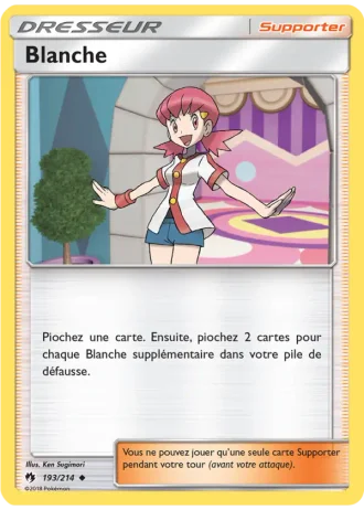 Blanche #193/214 — Tonnerre Perdu