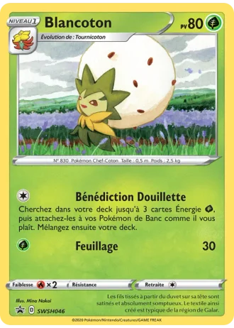 Blancoton SWSH046 — Épée & Bouclier Promos