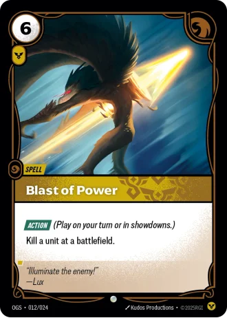 Blast of Power #012/024 — Proving Grounds