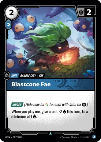 Blastcone Fae #097/298 — Origins