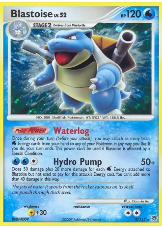 Blastoise #2 — Secret Wonders