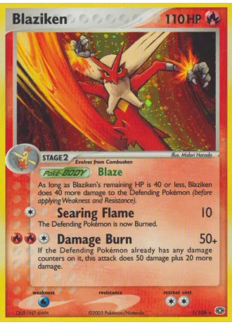 Blaziken #1 — Emerald
