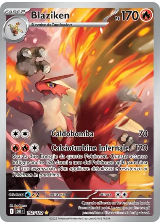 Blaziken #192/182 — Rivali Predestinati