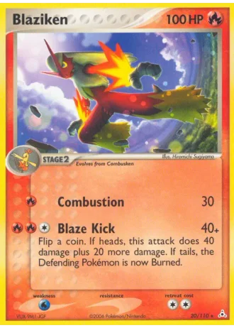 Blaziken #20/110 — Holon Phantoms