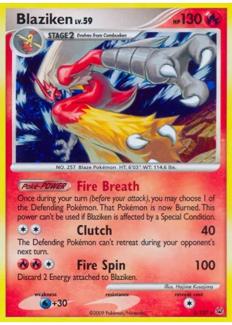 Blaziken #3 — Platinum