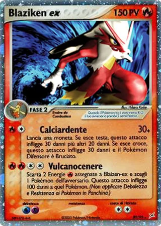 Blaziken ex #89 — EX Team Magma vs Team Idro