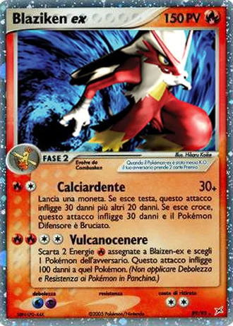 Blaziken ex #89 — EX Team Magma vs Team Idro