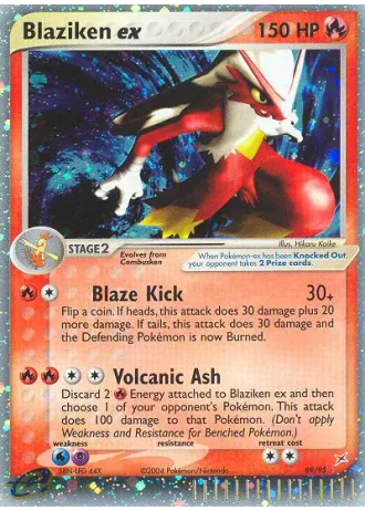 Blaziken ex #89 — Team Magma vs Team Aqua