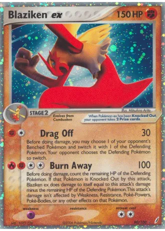 Blaziken ex #90/100 — EX Guardiani dei Cristalli