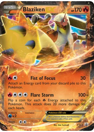 Blaziken EX XY54 — XY Promos