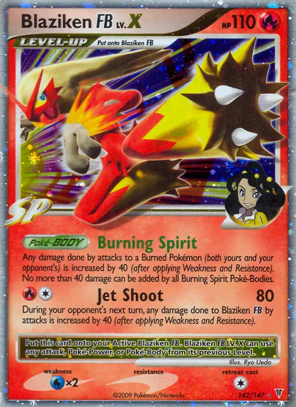 Blaziken FB LV.X #142 — Supreme Victors